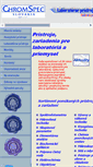 Mobile Screenshot of chromspec.sk